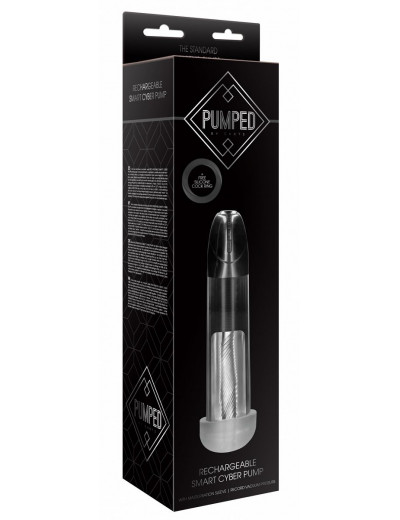Прозрачная помпа Rechargeable Smart Cyber Pump with sleeve