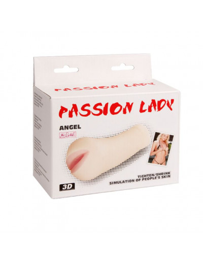 Мастурбатор-ротик  Angel - 17,4 см.