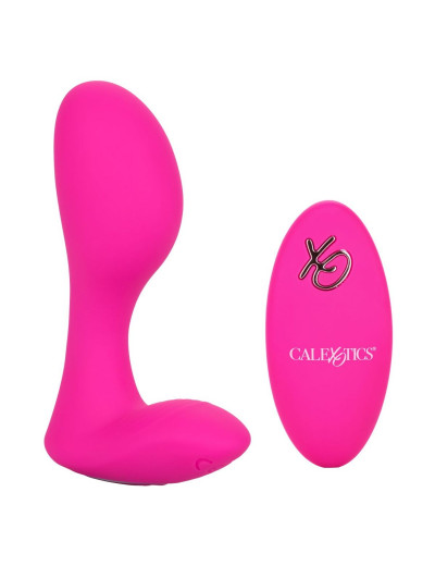 Розовый массажер G-точки Remote G Spot Arouser - 10,75 см.