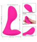 Розовый массажер G-точки Remote G Spot Arouser - 10,75 см.