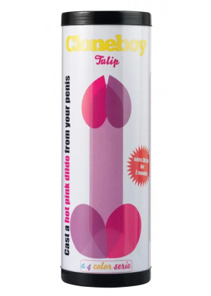 Набор для создания слепка пениса Cloneboy Tulip Hot Pink