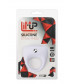 Белое эрекционное кольцо LIT-UP SILICONE STIMU RING 7