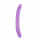 Фиолетовый двусторонний фаллоимитатор 12.8 Inch Dildo - 32,5 см.