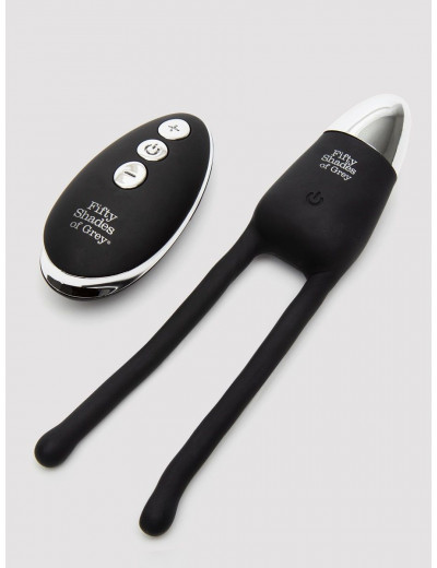 Черный вибратор для пар Relentless Vibrations Remote Couples Vibrator