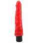 Красный реалистичный вибратор Hot Storm Devilish X3 - 23,2 см.