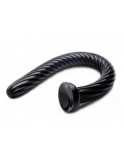 Большой анальный стимулятор-змея Hosed 19 Inch Spiral Anal Snake - 50,8 см.