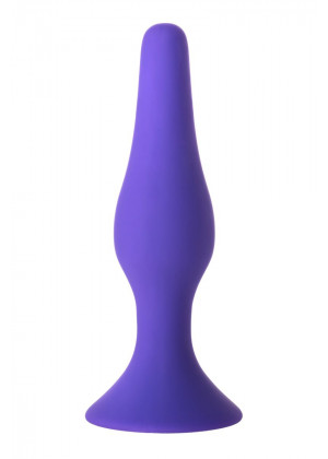 Фиолетовая анальная втулка Toyfa A-toys - 12,5 см.