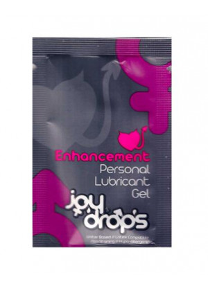 Пробник возбуждющей женской смазки на водной основе JoyDrops Enhancement - 5 мл.