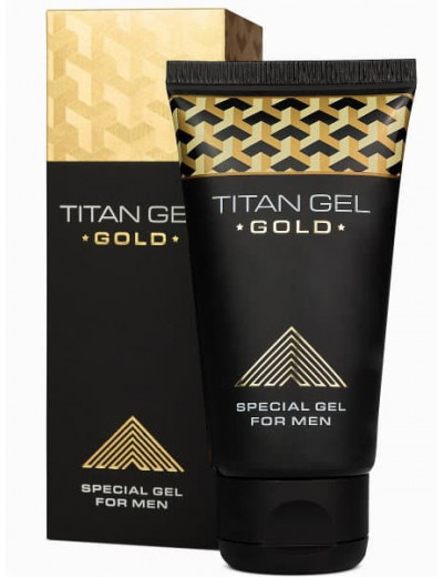 Гель для увеличения члена Titan Gel Gold Tantra - 50 мл.