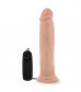 Телесный вибратор-реалистик Dr. Throb 9.5 Inch Vibrating Realistic Cock - 24,1 см.
