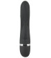 Черный вибратор-кролик с электростимуляцией E-Stim Rabbit Vibrator - 19,3 см.