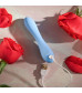 Голубой вибратор для G-точки Blue Crush - 11,9 см.