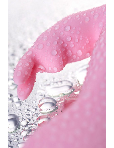Розовый вибратор-кролик Hello Rabbit - 24,5 см.