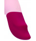 Розовый вибратор-кролик Hello Rabbit - 24,5 см.