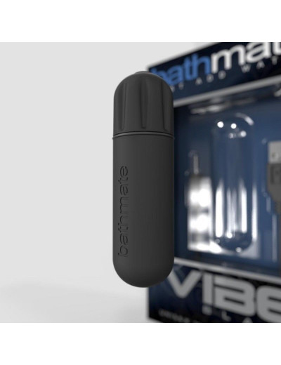 Чёрная перезаряжаемая вибропуля Bathmate Vibrating Bullet Vibe Black