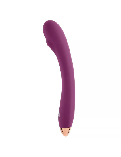 Фиолетовый стимулятор G-точки G-Spot Slim Flexible Vibrator - 22 см.