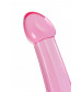 Розовый нереалистичный фаллоимитатор Jelly Dildo XL - 22 см.