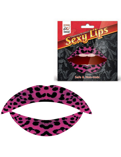 Lip Tattoo Розовая пантера