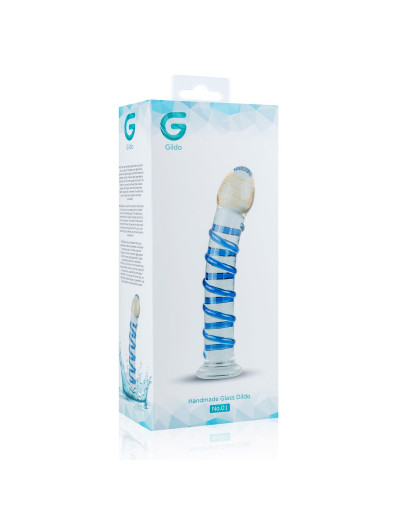 Стеклянный фаллоимитатор Glass Dildo №1 - 17,5 см.