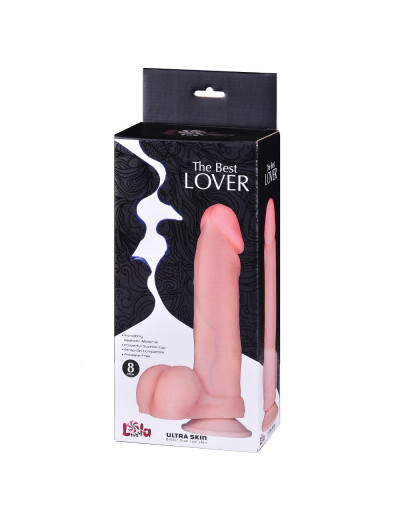 Фаллоимитатор на присоске The Best Lover - 21 см.