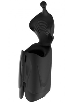 Черный мастурбатор Jamyjob Rechargeable Head Stroker Masturbator
