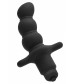 Черный анальный вибростимулятор N 53 Anal Finger Stimulator - 16,5 см.