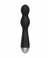 Чёрный вибратор с электростимуляцией E-Stimulation G-spot Vibrator - 19,5 см.