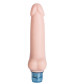 Телесный вибромассажёр Vibro Realistic Cock Dildo - 19,5 см.