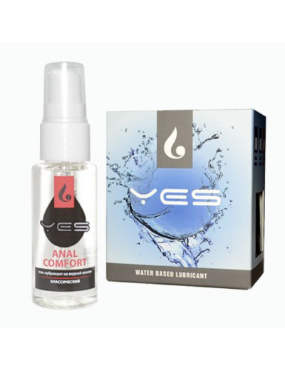 Анальный гель-лубрикант на водной основе Anal Comfort - 30 мл.