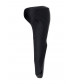 Чёрный нереалистичный мастурбатор с вибрацией Satisfyer Men Wand
