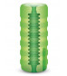 Зеленый мастурбатор с вибрацией Zolo Original Squeezable Vibrating Stroker