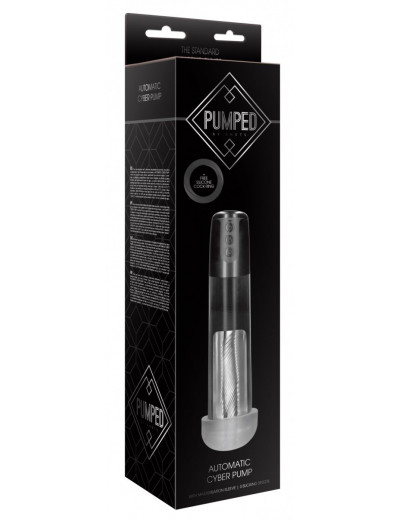Автоматическая прозрачная вакуумная помпа Automatic Cyber Pump with Masturbation Sleeve