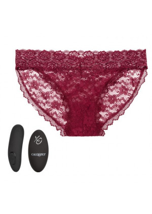 Кружевные трусики с клиторальным вибратором Remote Control Panty Set L/XL