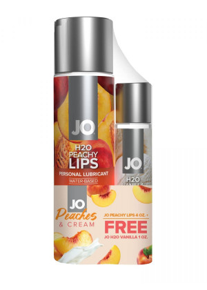 Подарочный набор из 2 лубрикантов JO Peaches   Cream