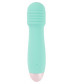 Мятный мини-вибратор Cuties Mini - 12,5 см.