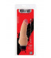 Реалистичный вибратор с мягкими шипами для внешней стимуляции REALSTUFF 7INCH VIBRATOR - 17,8 см.