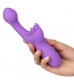 Фиолетовый вибратор-кролик Rechargeable Butterfly Kiss
