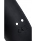 Черный вибратор-кролик Waname D-Splash Hail - 23,8 см.