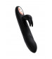 Черный вибратор-кролик Waname D-Splash Hail - 23,8 см.
