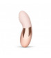 Пудровый утяжеленный премиум-вибратор Le Wand Point