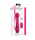 Розовый вибромассажер Kegel Wand - 18,5 см.