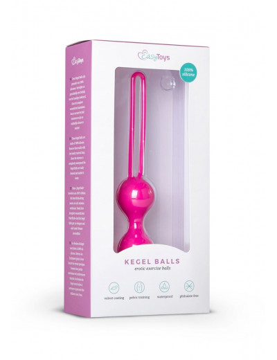 Розовые вагинальный шарики Kegel Balls
