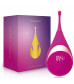 Ярко-розовый клиторальный стимулятор Femsation - 12,6 см.