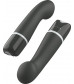 Черный G-вибростимулятор Bdesired Deluxe Curve - 15,2 см.