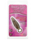 Дымчатый массажер со спиралевидным рельефом GOOD VIBES FINGER SLEEVE ANAL PROBE - 6 см.
