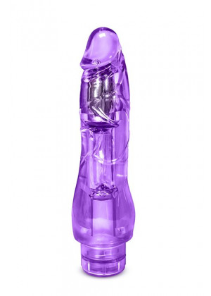 Фиолетовый вибратор-реалистик Fantasy Vibe - 22,8 см.