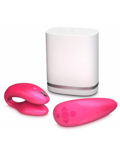 Розовый вибратор для пар We-Vibe Chorus