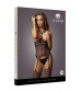 Кэтсьюит с открытой грудью Strappy Suspender Bodystocking