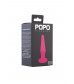 Розовая анальная втулка POPO Pleasure - 12,1 см.
