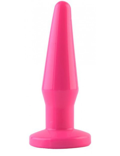Розовая анальная втулка POPO Pleasure - 12,1 см.
